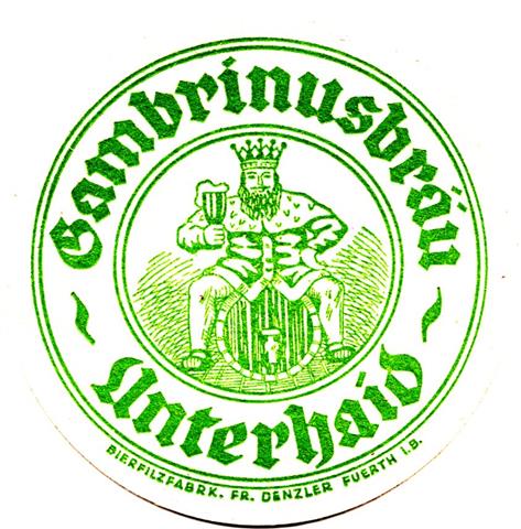 oberhaid ba-by gambrinus rund 1a (215-gambrinusbru oberhaid-grn) 